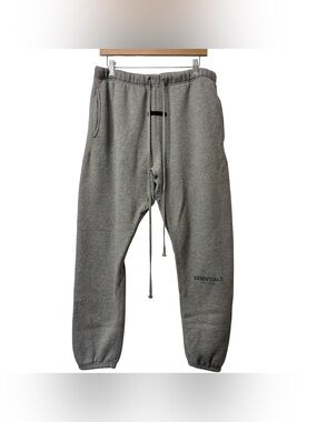 Fear of God Essentials sweatpants dark oatmeal gray color Size Large Men’s